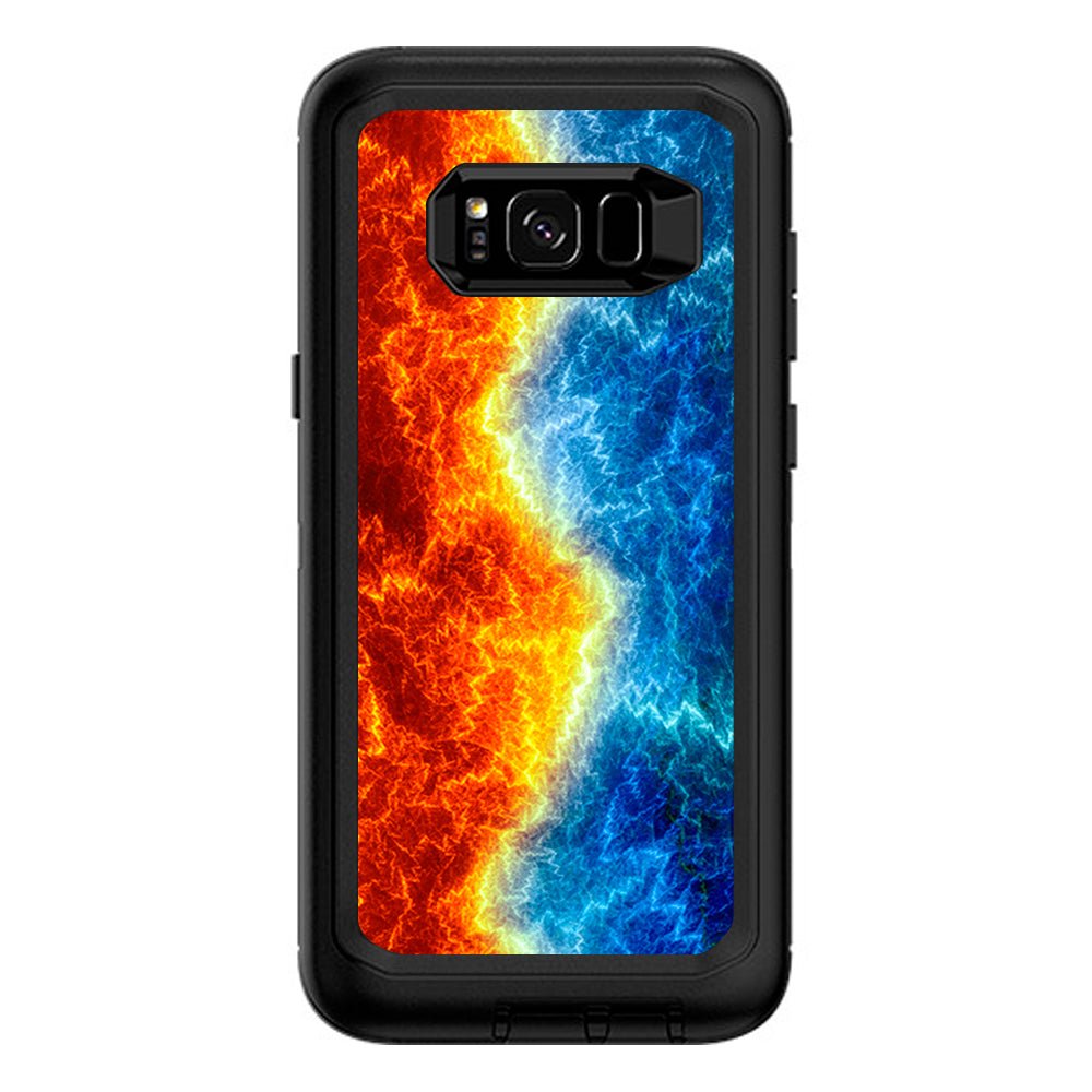 Fire And Ice  Otterbox Defender Samsung Galaxy S8 Plus Skin