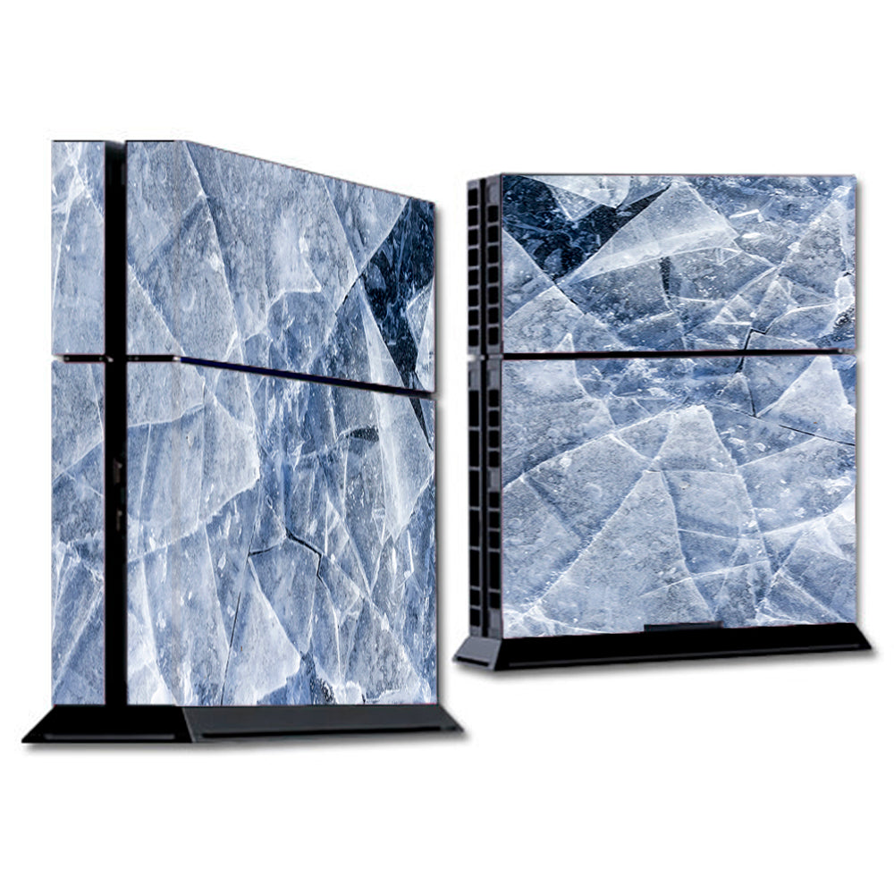  Cracking Shattered Ice Sony Playstation PS4 Skin