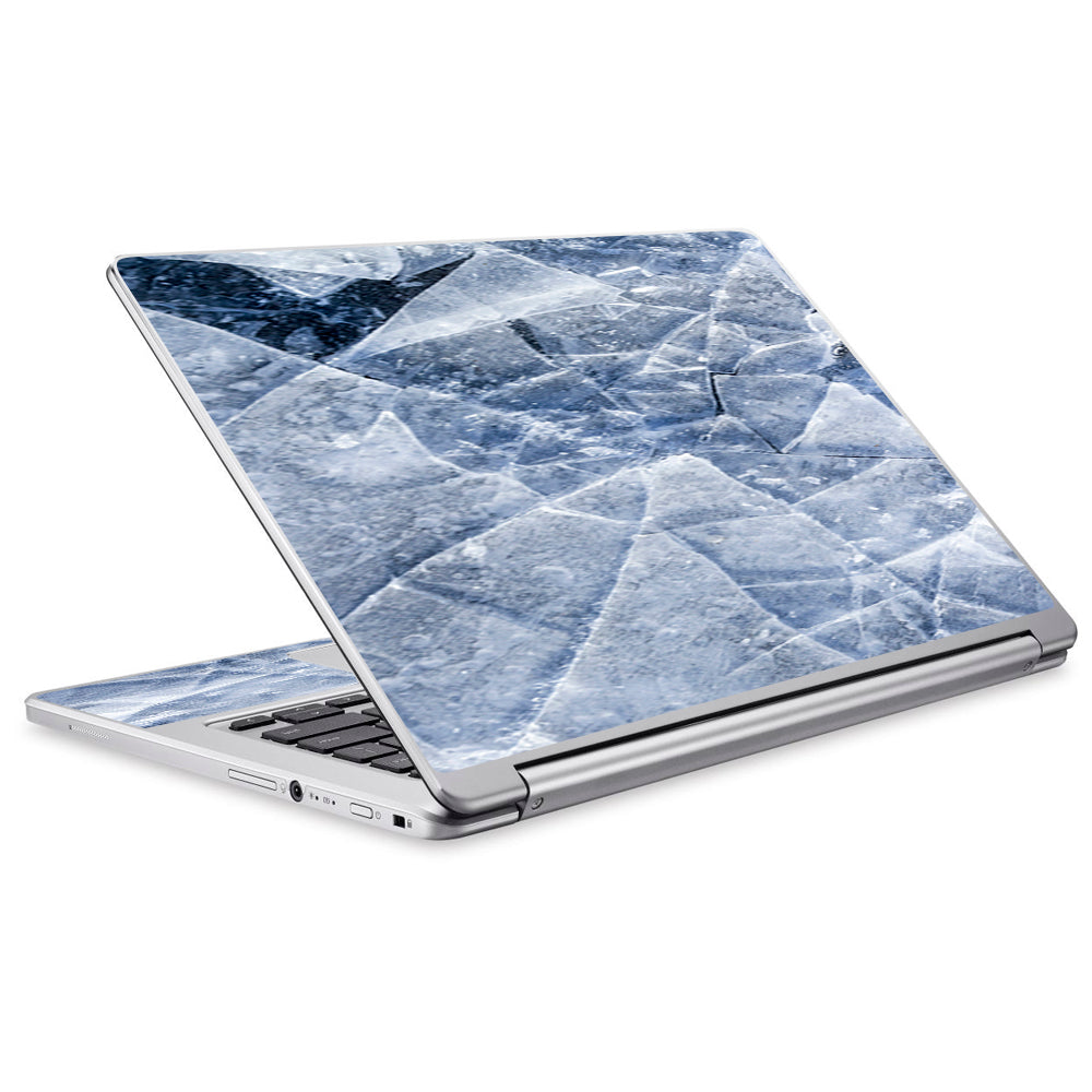 Cracking Shattered Ice Acer Chromebook R13 Skin