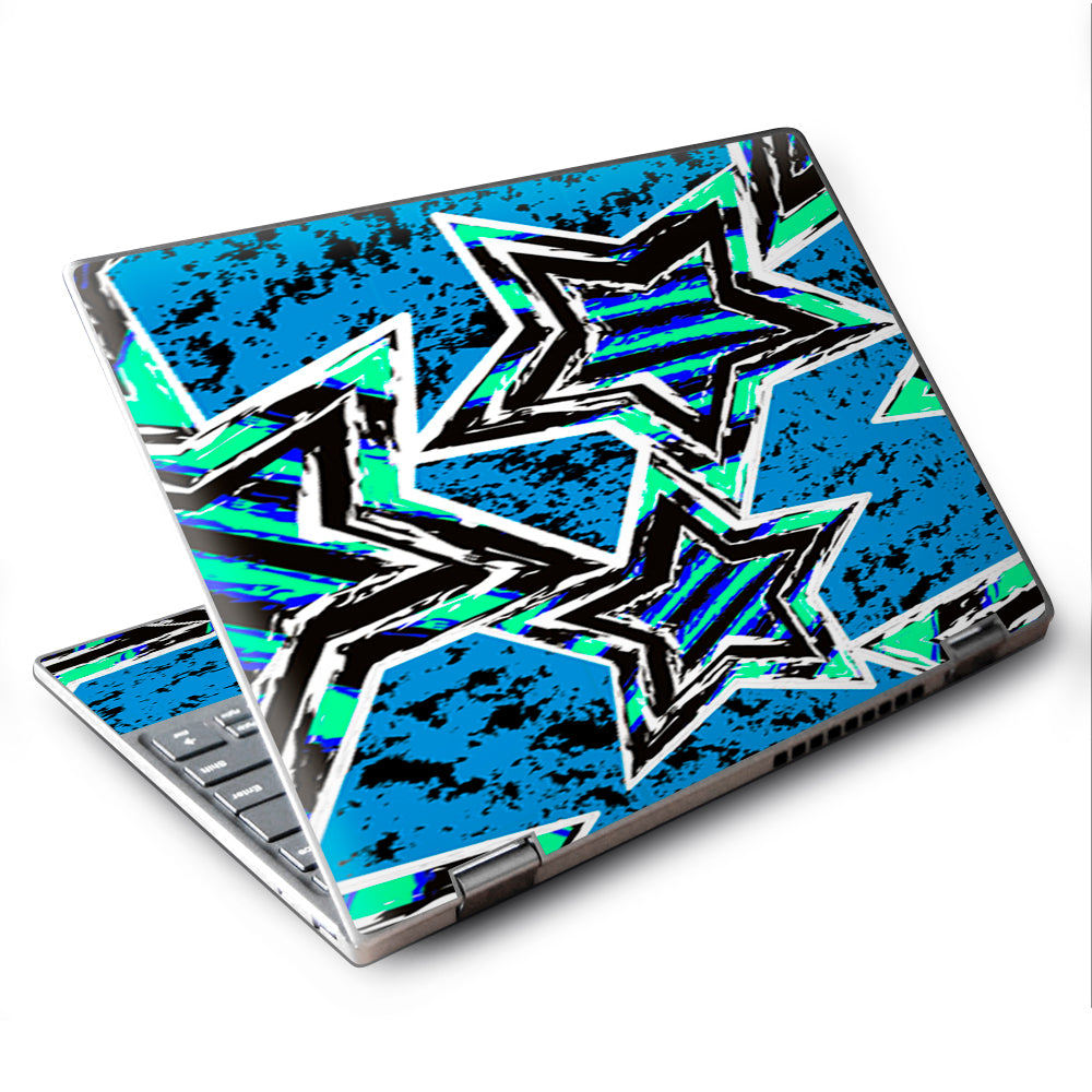  Blue 80'S Pop Art Stars Lenovo Yoga 710 11.6" Skin