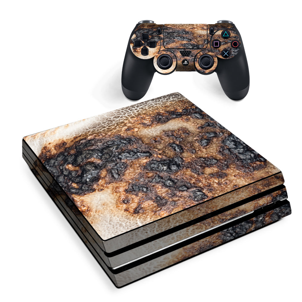 Burnt Marshmallow Fire Smores Sony PS4 Pro Skin