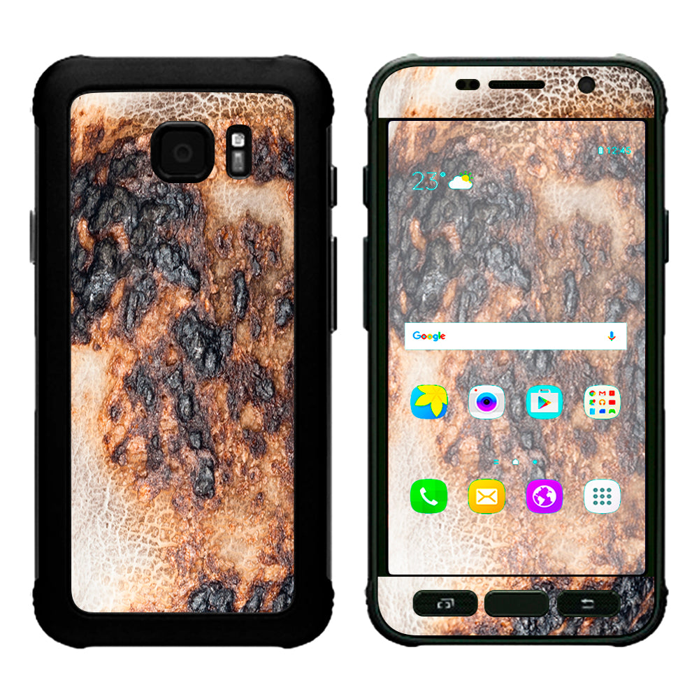  Burnt Marshmallow Fire Smores Samsung Galaxy S7 Active Skin