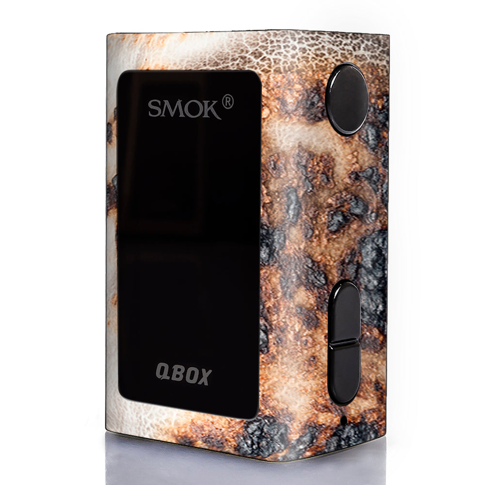  Burnt Marshmallow Fire Smores Smok Qbox 50w tc Skin