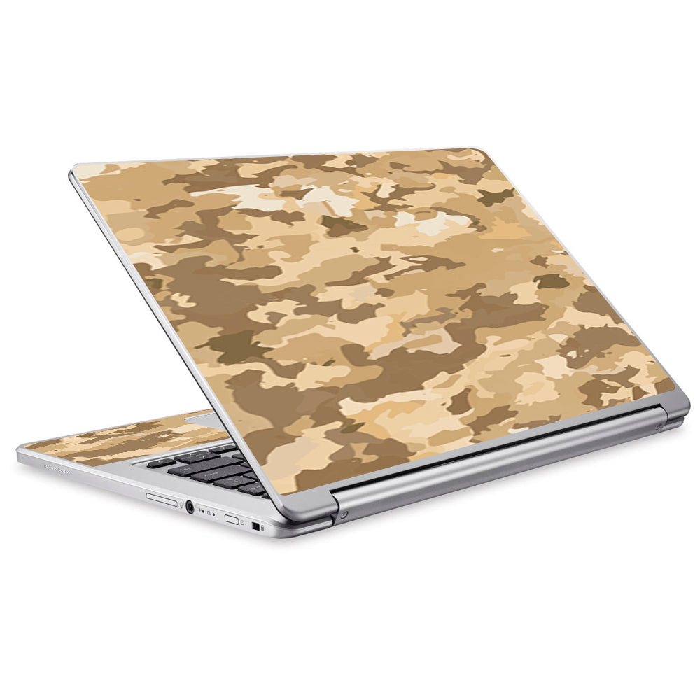  Brown Desert Camo Camouflage Acer Chromebook R13 Skin