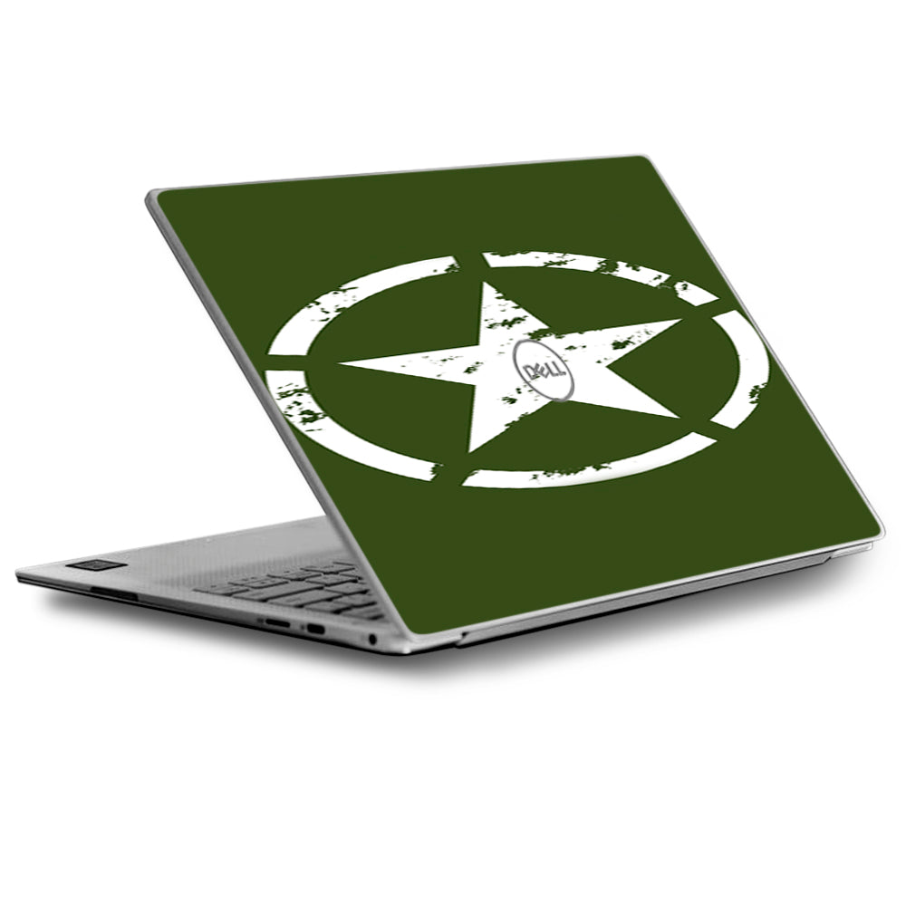  Green Army Star Military Dell XPS 13 9370 9360 9350 Skin