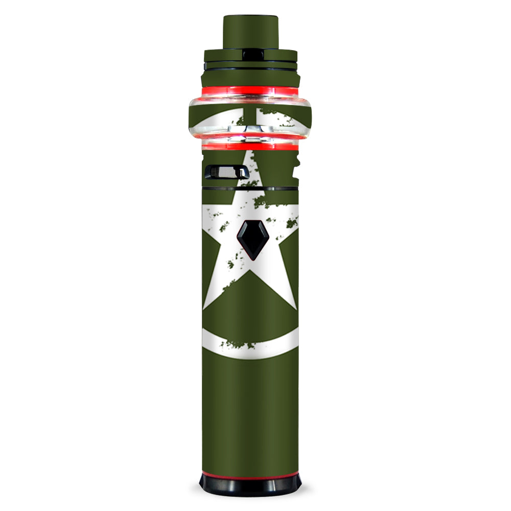  Green Army Star Military Smok stick V9 Max Skin