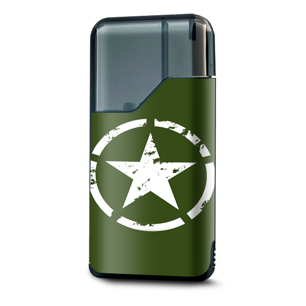  Green Army Star Military Suorin Air Skin