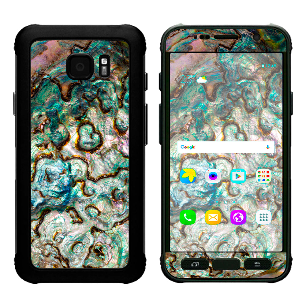  Abalone Shell Gold Underwater Samsung Galaxy S7 Active Skin
