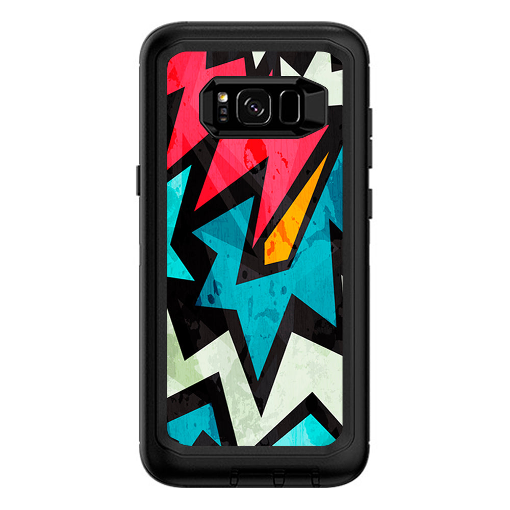  Pop Art Design Otterbox Defender Samsung Galaxy S8 Plus Skin