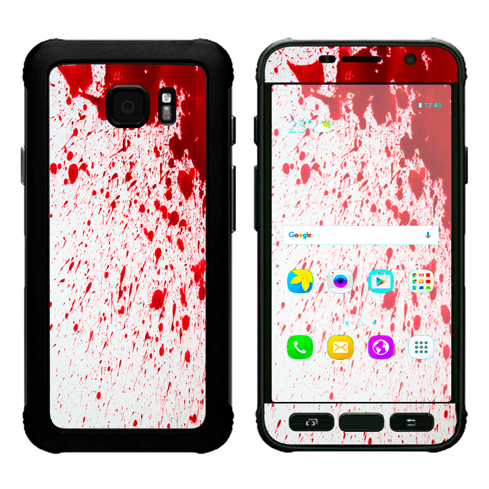  Blood Splatter Dexter Samsung Galaxy S7 Active Skin