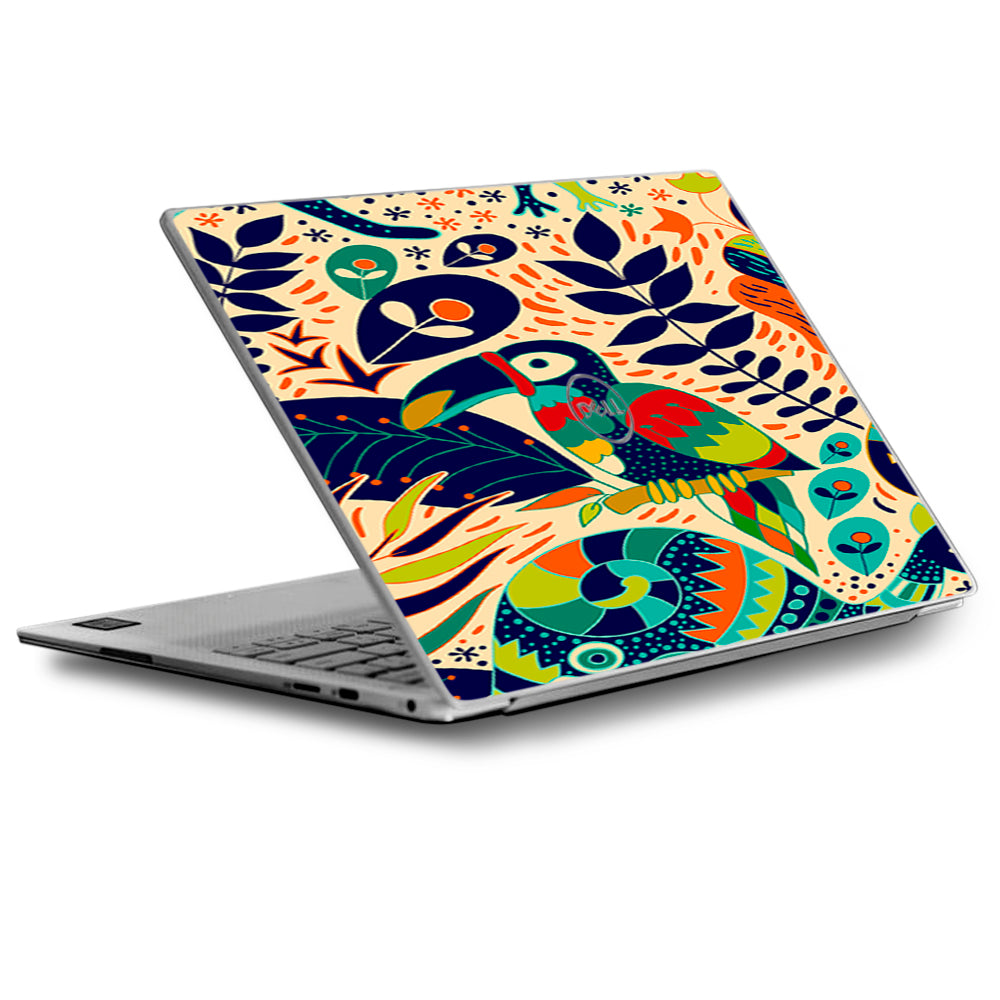  Pop Art Toucan Color Tropical Design Dell XPS 13 9370 9360 9350 Skin