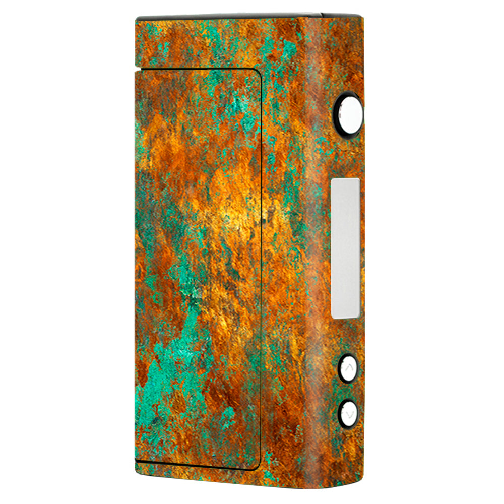  Copper Patina Metal Panel Sigelei Fuchai 200W Skin