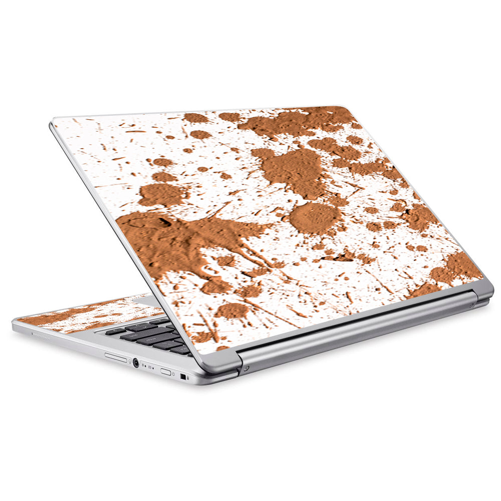  Mud Splatter Dirty Dirt Acer Chromebook R13 Skin