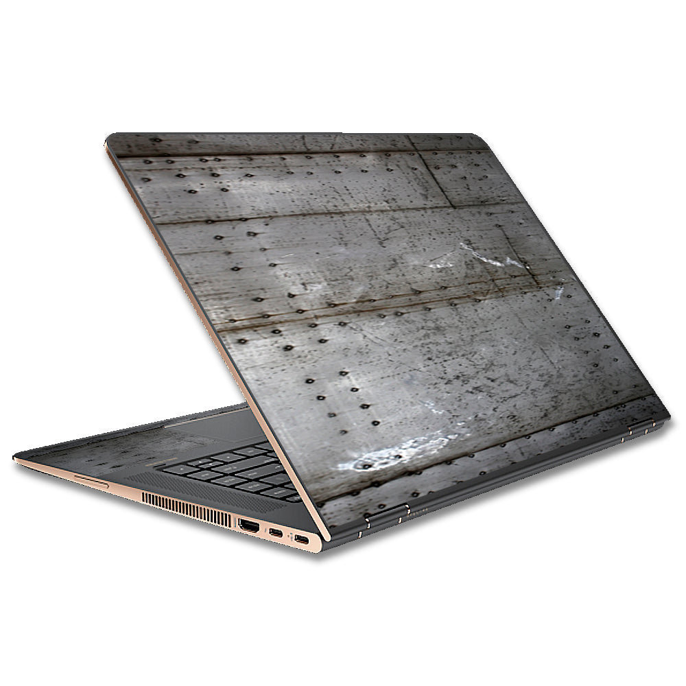  Old Metal Rivets Panels HP Spectre x360 13t Skin