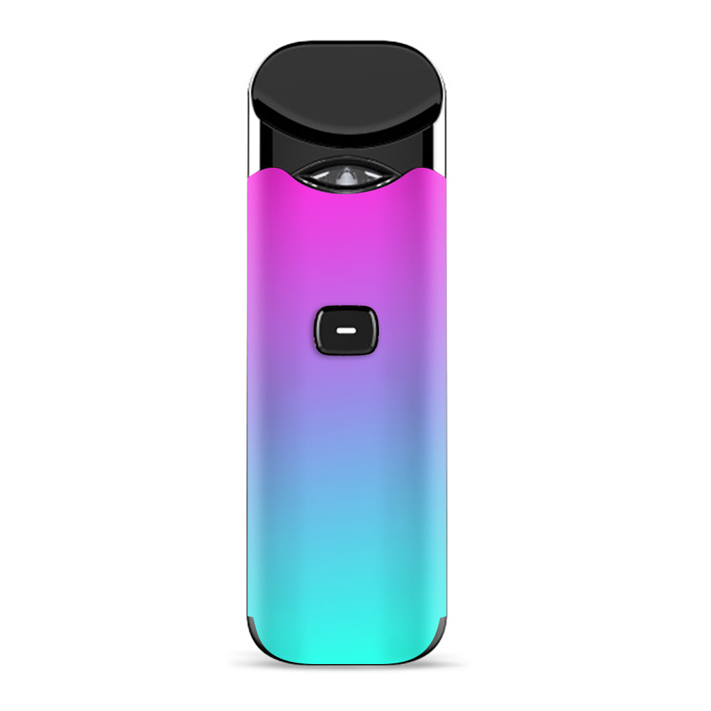  Hombre Pink Purple Teal Gradient Smok Nord Skin