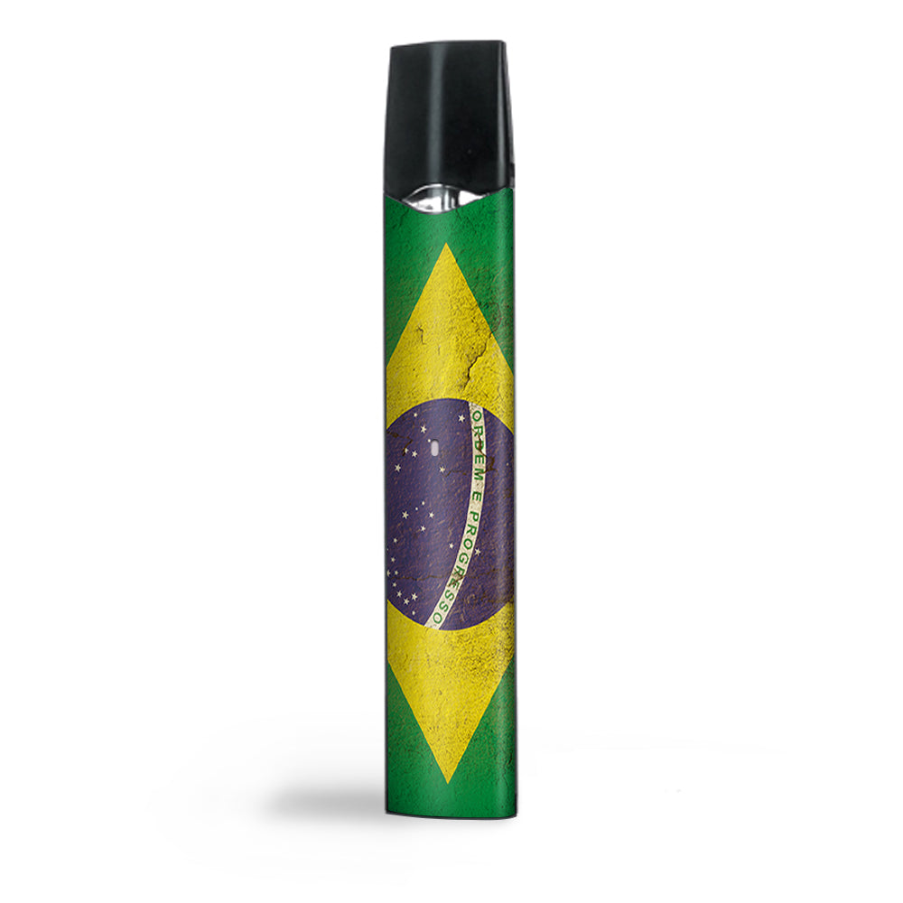  Flag Brazil Grunge Distressed Country Smok Infinix Skin