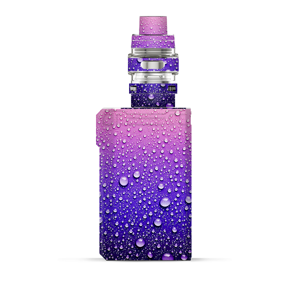 Waterdrops On Purple