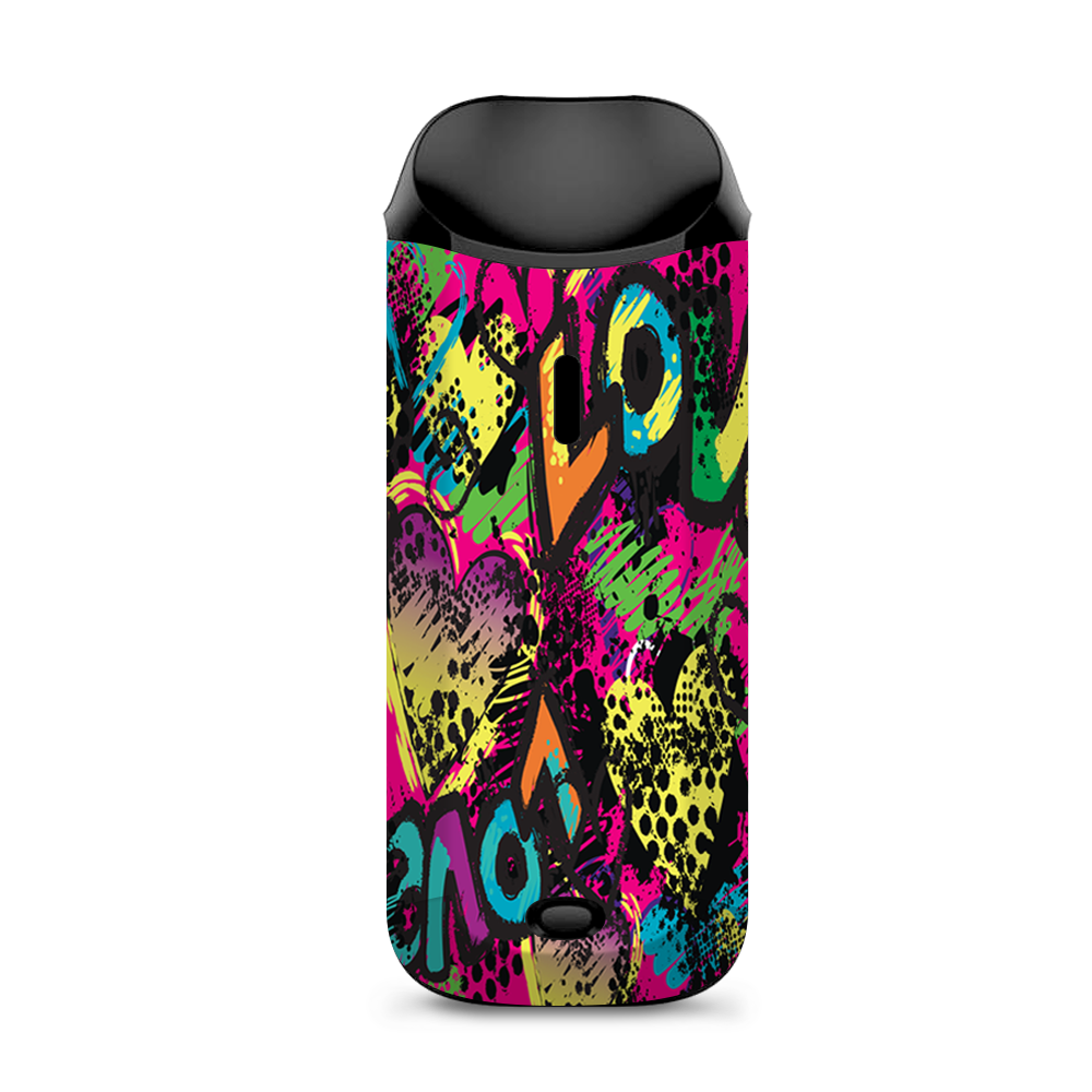  80'S Love Pop Art Neon Vaporesso Nexus AIO Kit Skin