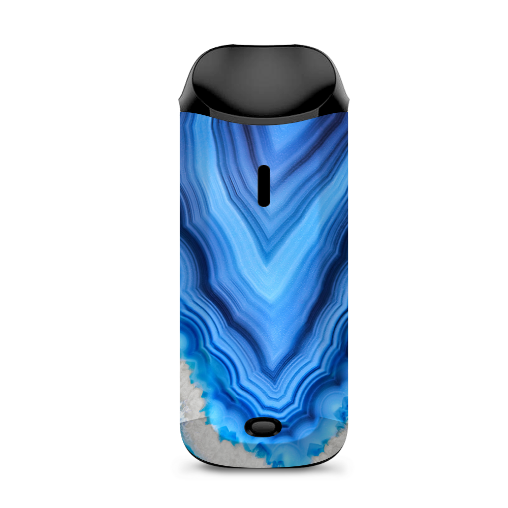  Crystal Blue Ice Marble Vaporesso Nexus AIO Kit Skin