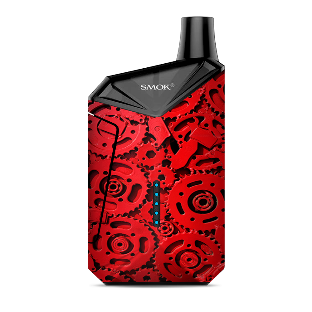  Red Gears Cog Cogs Steam Punk Smok  X-Force AIO Kit  Skin