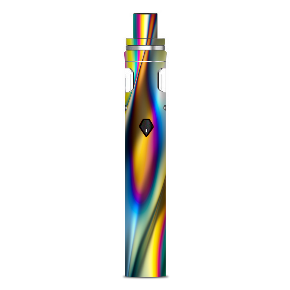  Oil Slick Rainbow Opalescent Design Awesome Smok Nord AIO 19 Skin