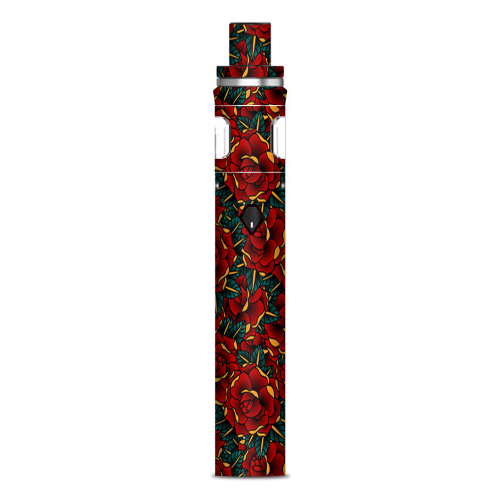  Red Gold Roses Tattoo Smok Nord AIO 19 Skin