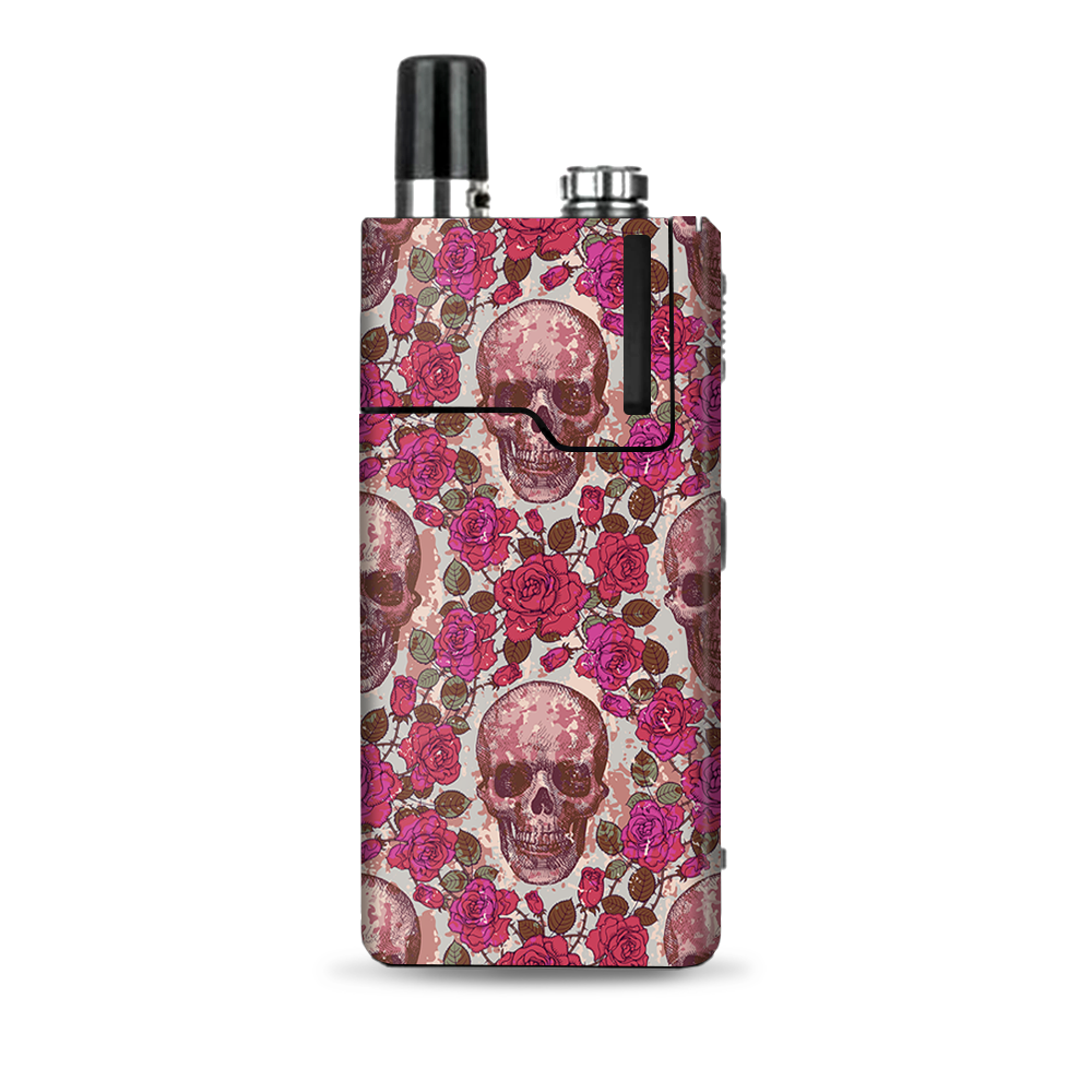  Pink Roses With Skulls Distressed Lost Orion Q Skin