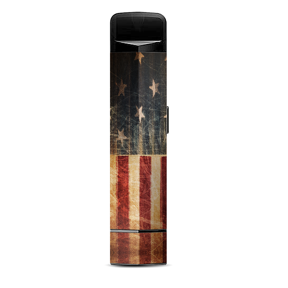  Vintage American Flag Distressed Red White Blue Suorin Edge Pod System Skin