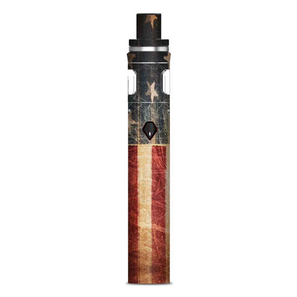  Vintage American Flag Distressed Red White Blue Smok Nord AIO 19 Skin