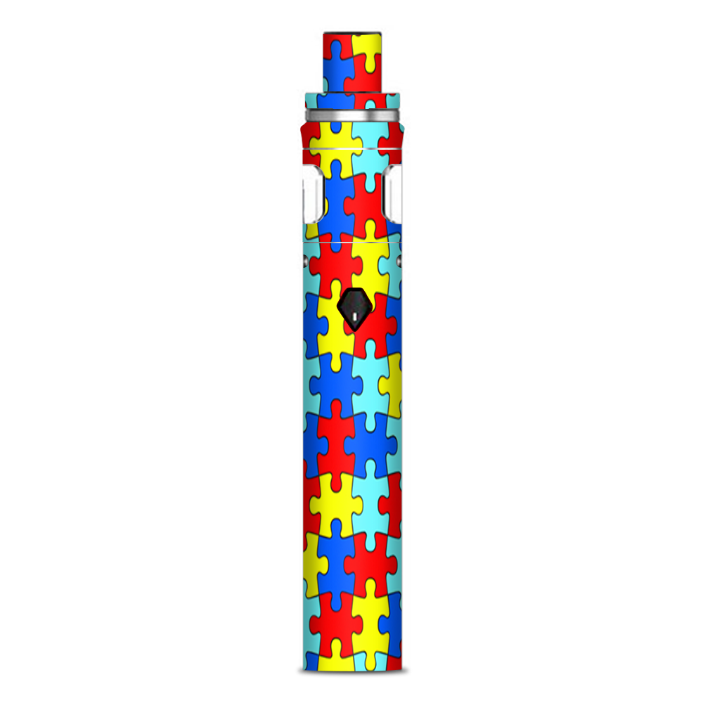 Colorful Puzzle Pieces Autism Smok Nord AIO 19 Skin
