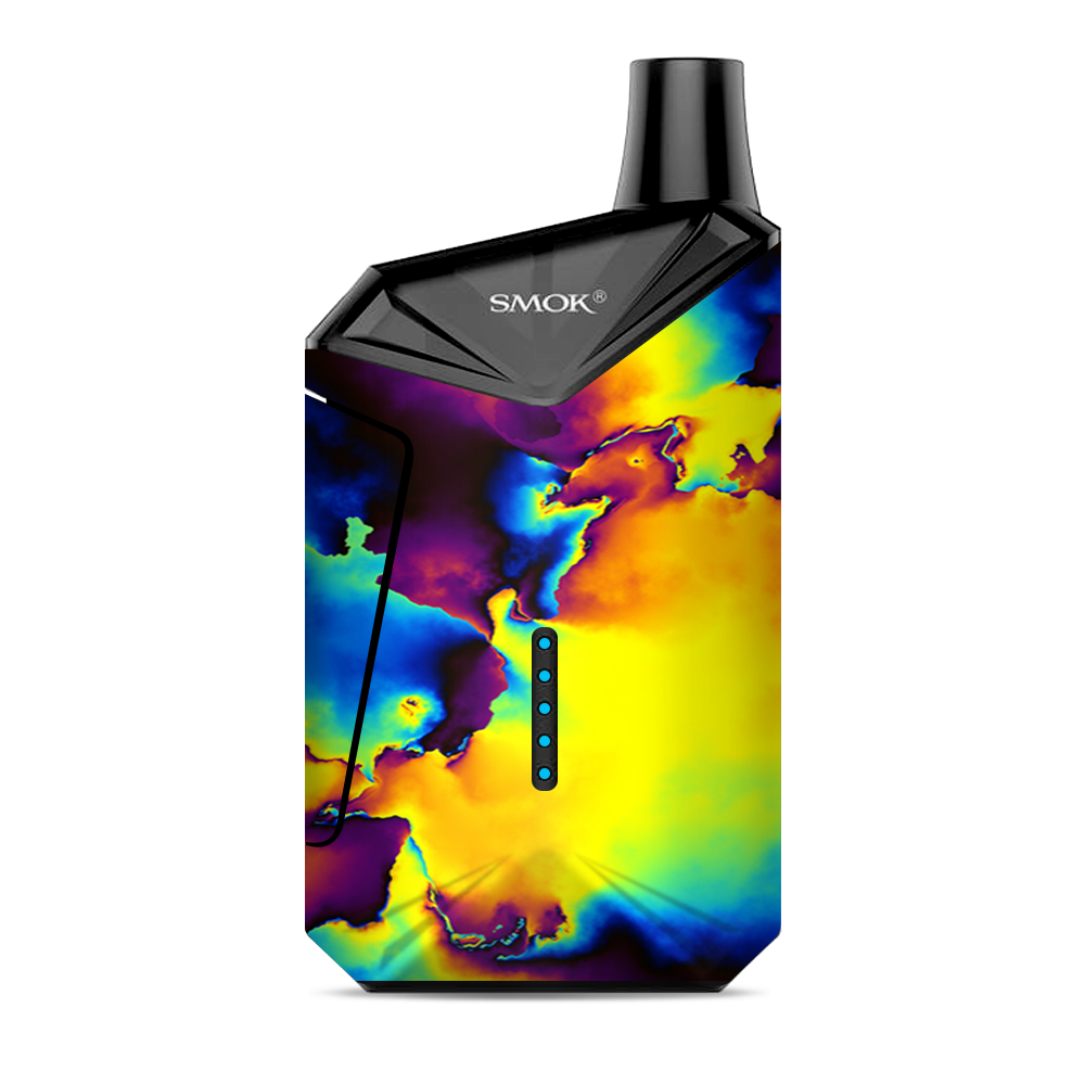  Bright Colorful Abstract Swirl Smok  X-Force AIO Kit  Skin