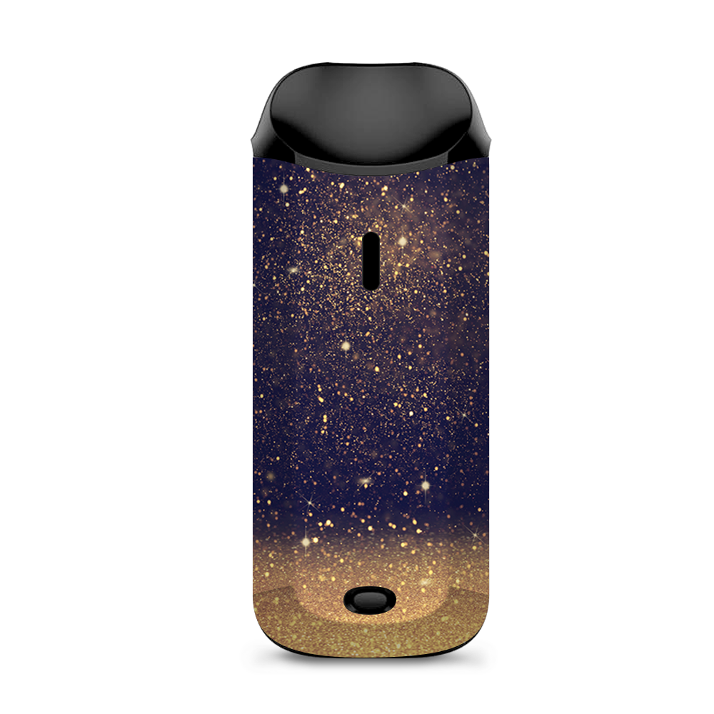  Gold Dust Lens Flare Glitter Vaporesso Nexus AIO Kit Skin