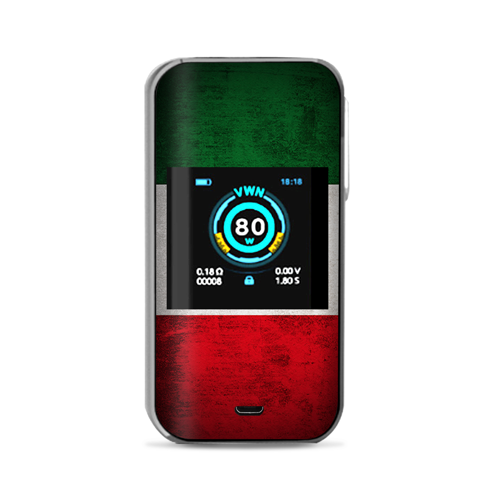  Flag Mexico Grunge Distressed Country Vaporesso Luxe Nano Kit Skin