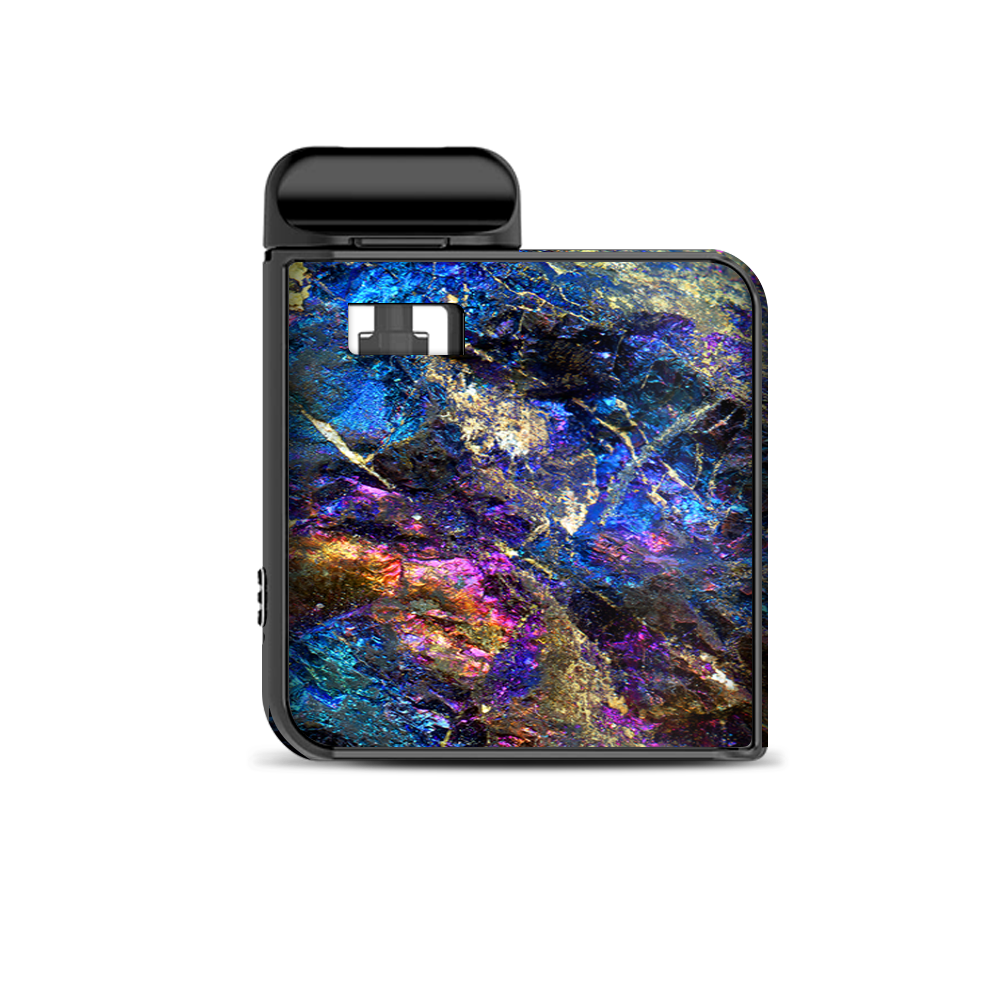  Chalcopyrite Colorful Purple Glass Rock Crystal Smok Mico Kit Skin