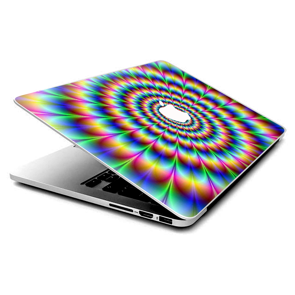 Skin Decal Wrap for MacBook Pro 13 Retina Touch Trippy