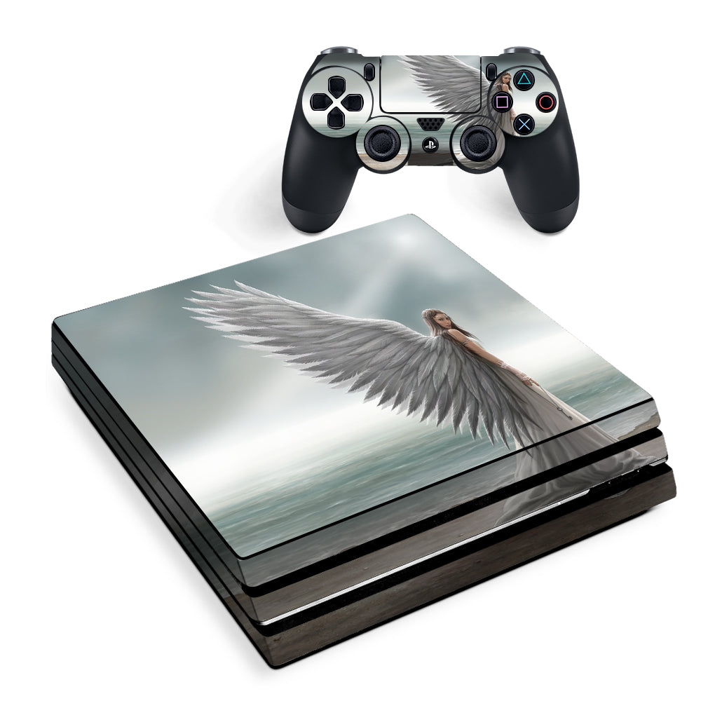 Anne Stokes Spirit Guide | Skin Decal Vinyl Wrap for Playstation PS4 Pro Console & Controller