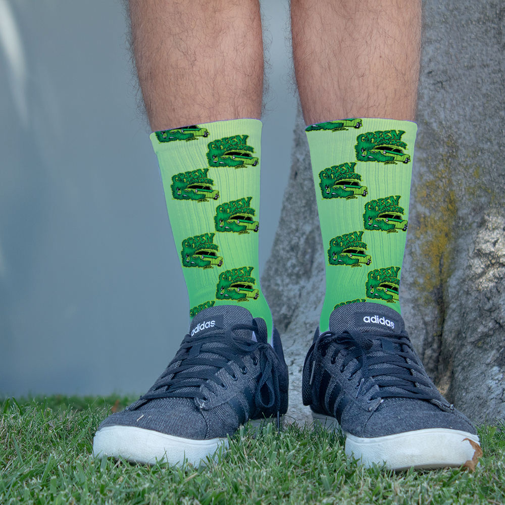 TROG Green Smoker Crew Socks