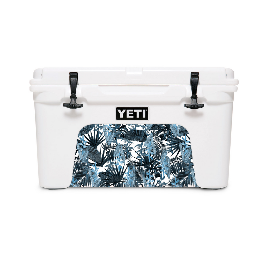  Tropical Hibiscus and Monstera | YETI 45qt Cooler Skin