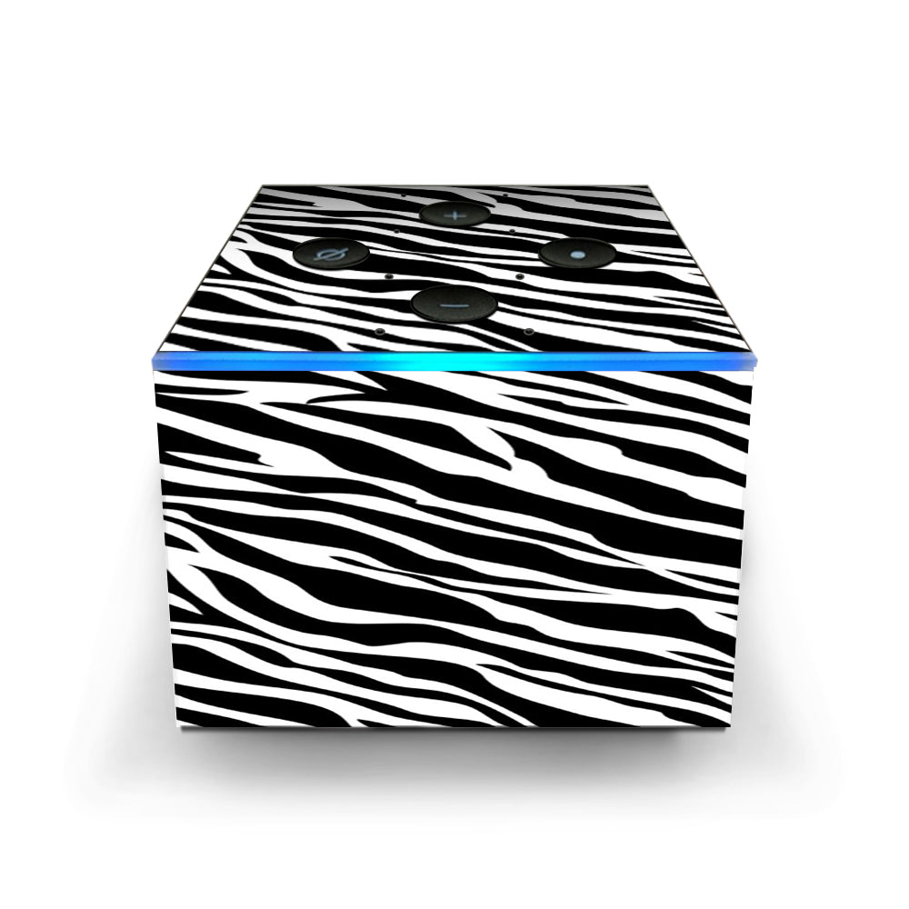 Zebra Pattern Amazon Fire TV Cube Skin