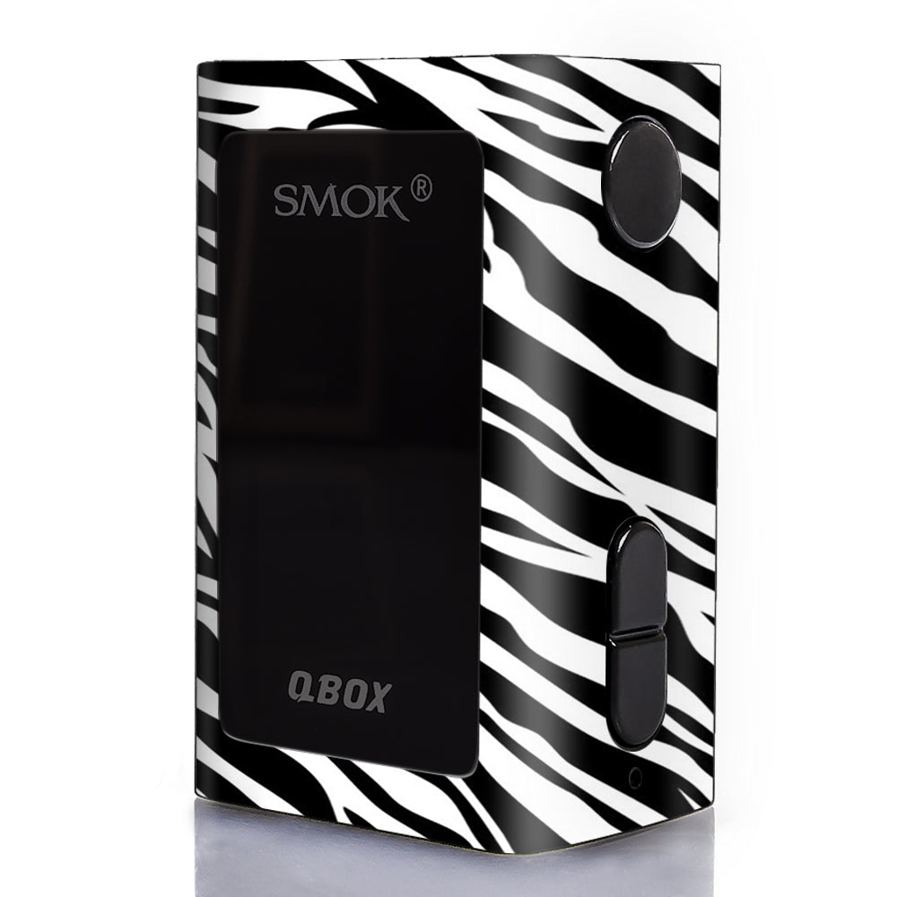  Zebra Pattern Smok Q-Box Skin