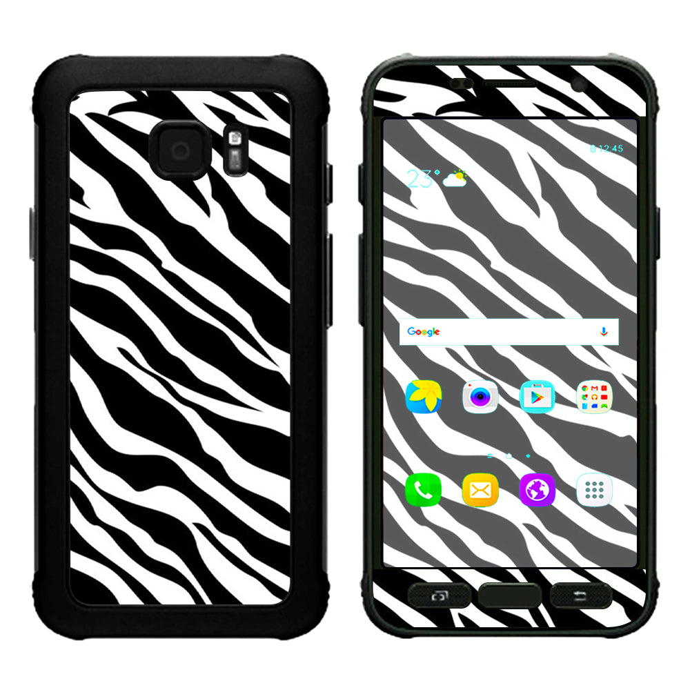  Zebra Pattern Samsung Galaxy S7 Active Skin