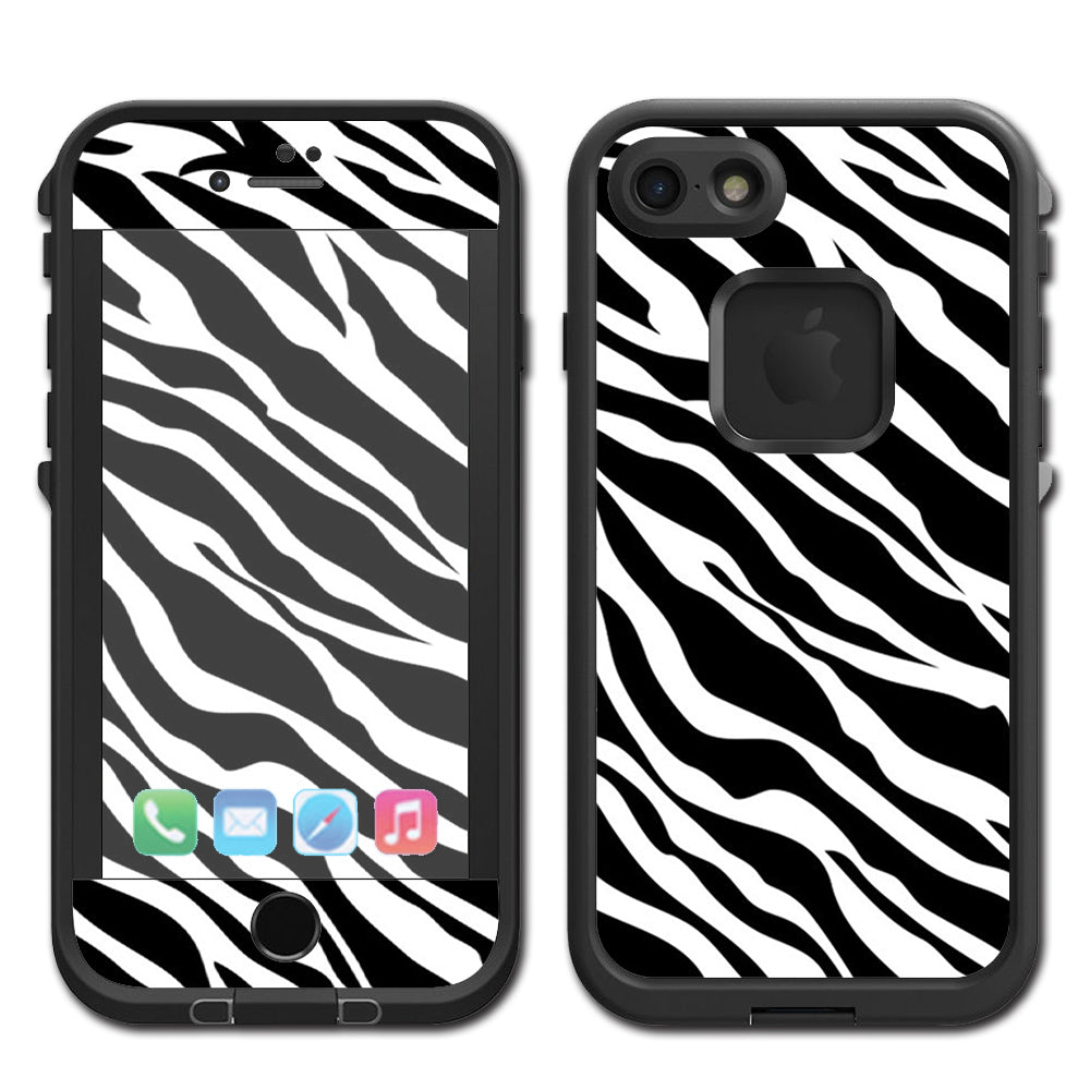  Zebra Pattern Lifeproof Fre iPhone 7 or iPhone 8 Skin
