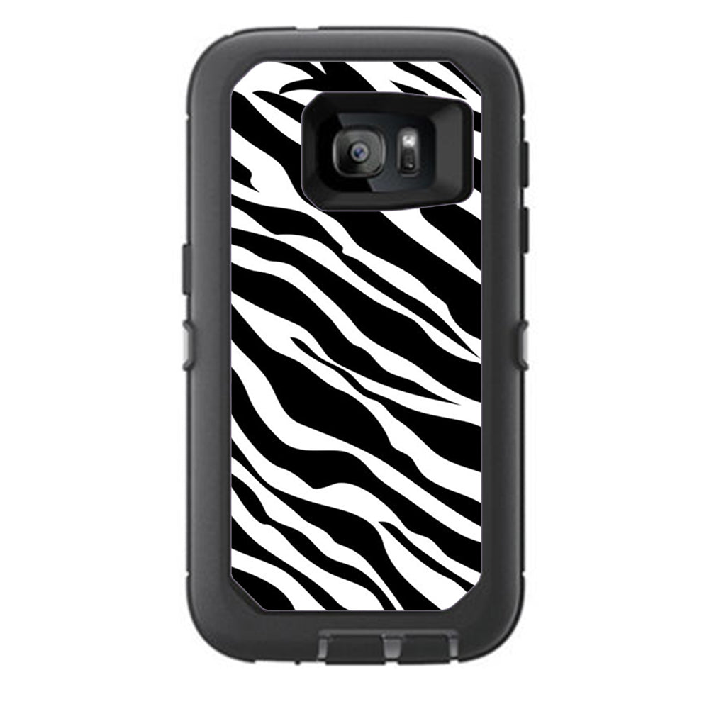  Zebra Pattern Otterbox Defender Samsung Galaxy S7 Skin