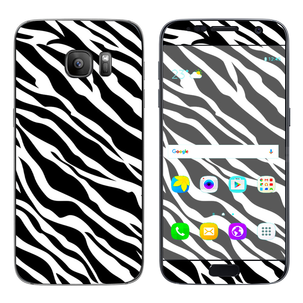  Zebra Pattern Samsung Galaxy S7 Skin