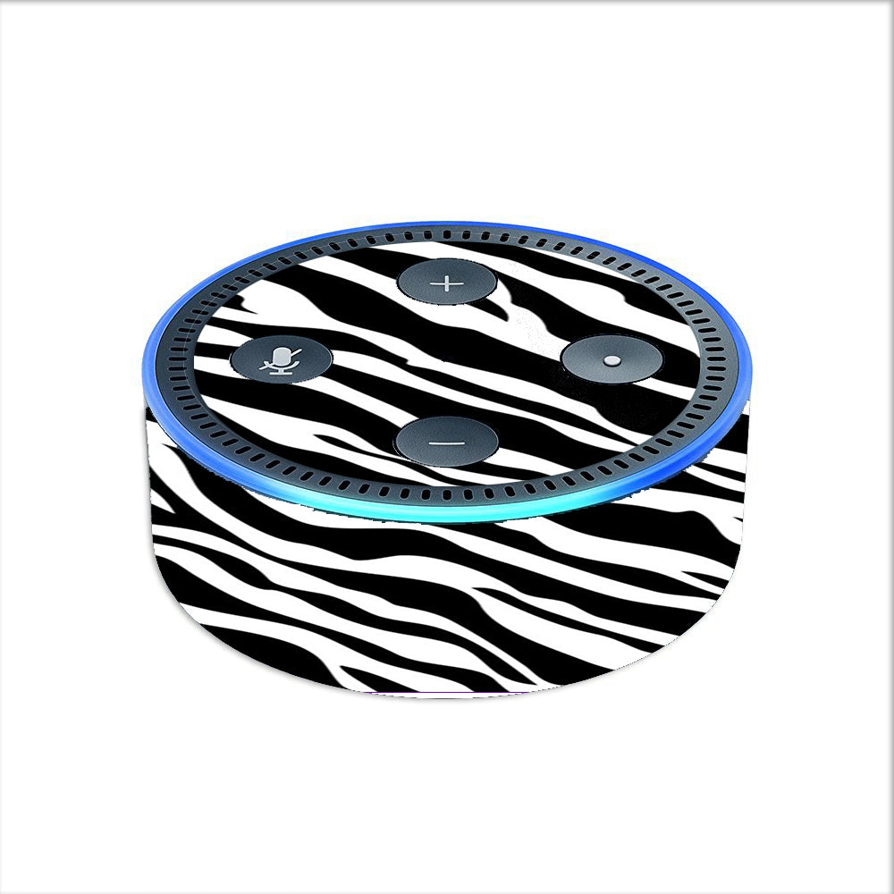 Zebra Pattern Amazon Echo Dot 2nd Gen Skin