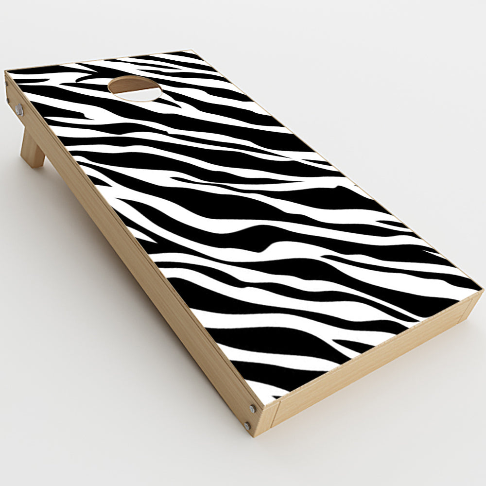 Zebra Pattern Cornhole Game Boards  Skin