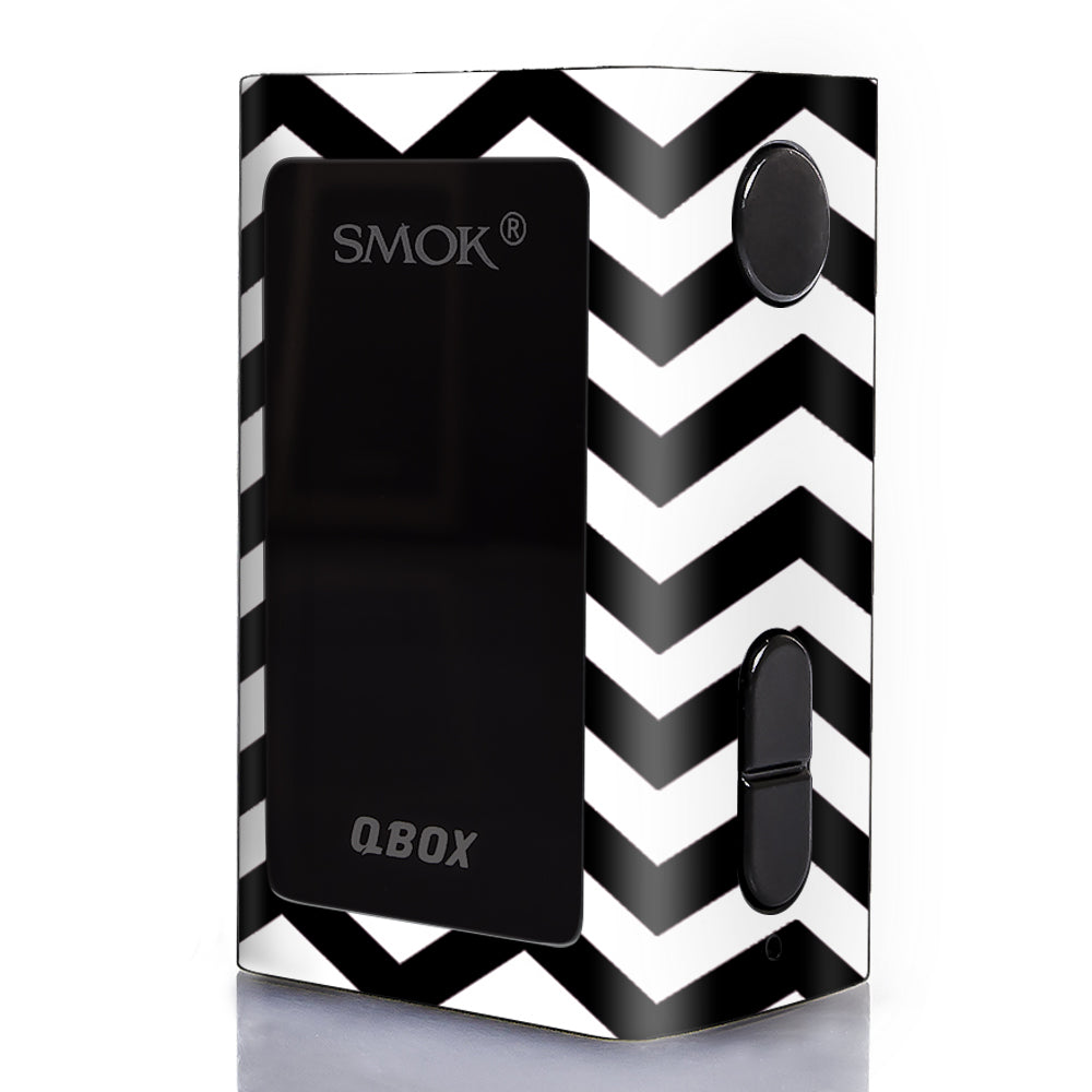  Black Chevron Smok Q-Box Skin