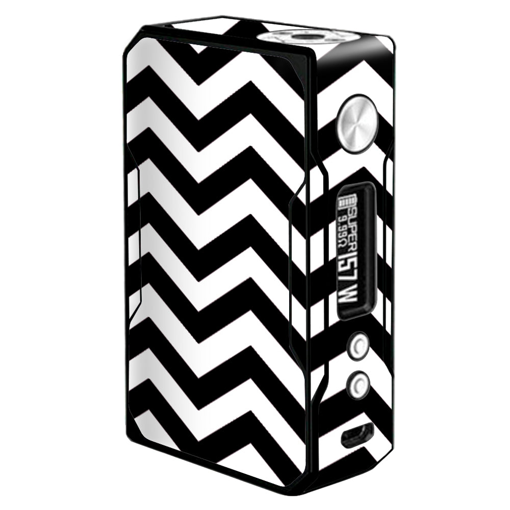  Black Chevron  Voopoo Drag 157w Skin