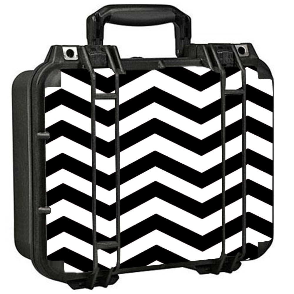  Black Chevron Pelican Case 1400 Skin