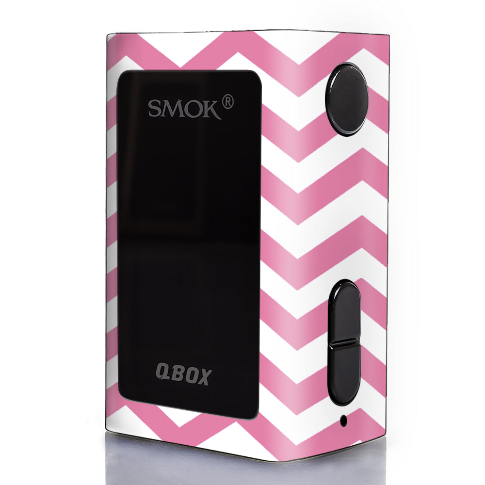  Pink Chevron Smok Q-Box Skin